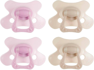 Difrax Natural Baby Dummies 20+ Months, Set Of 2 With Silicone Teats, Good Acceptance, Optimal Air Supply, Pleasant, Glow In The Dark