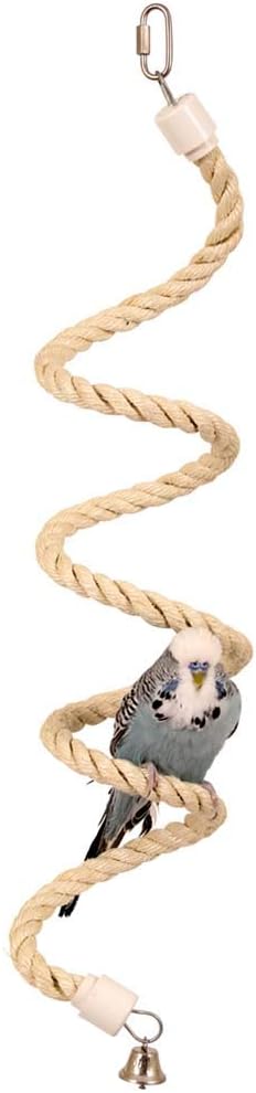 Northern Parrots Parrot Boing Sisal Spiral Bouncing Perch Small