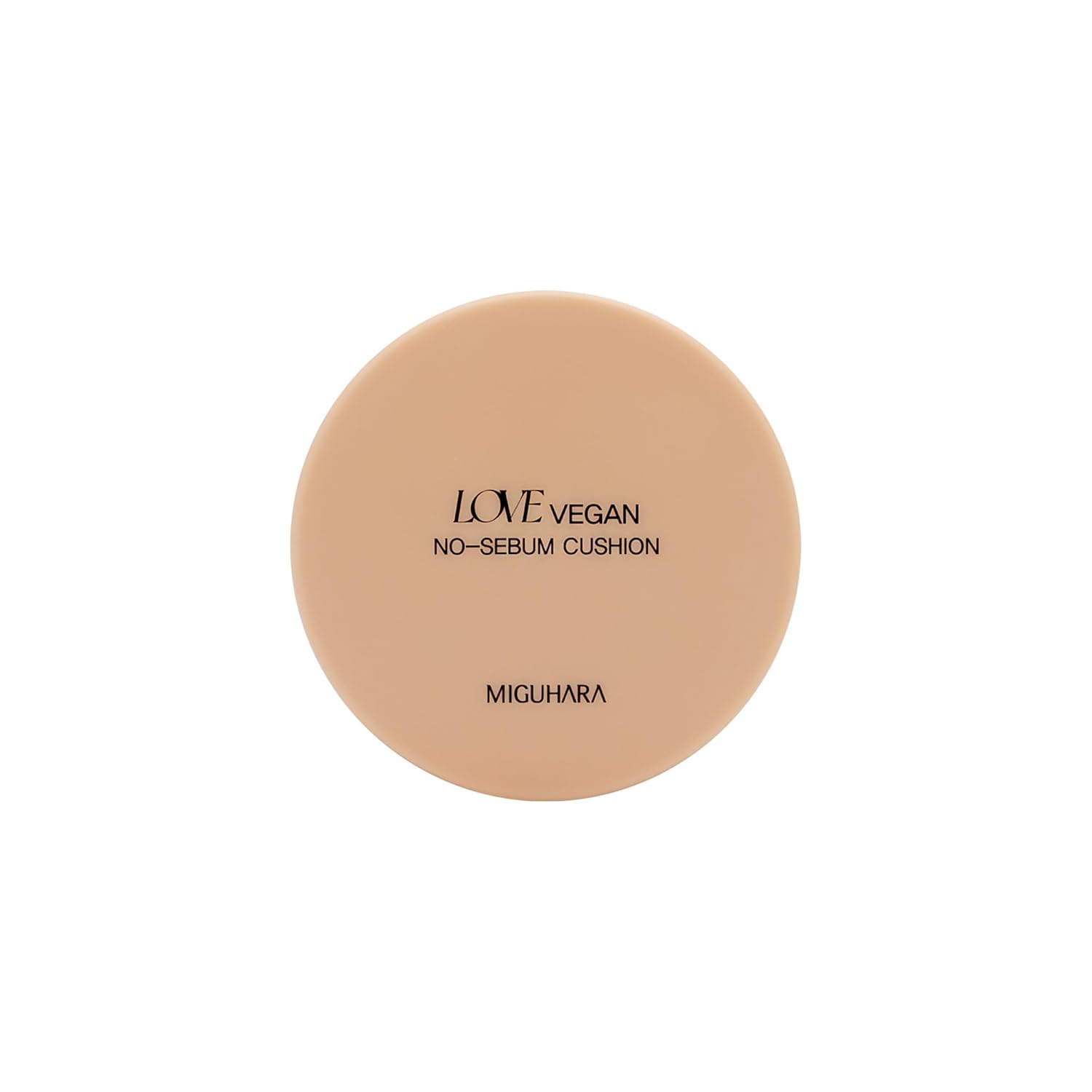 Love Vegan No-Sebum Cushion | K-Beauty No Sebum Cushion (15G/0.52 Oz.)