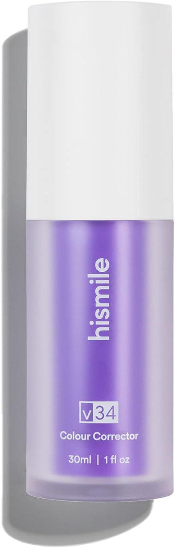 Hismile V34 Colour Corrector, Tooth Stain Removal, Purple Toothpaste, Hismile V34, Tooth Colour Corrector