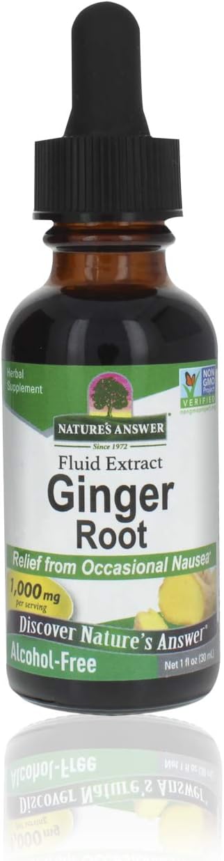Nature'S Answer Alcohol-Free Ginger Root, 1-  | Inammatory Support | Supports Digestion