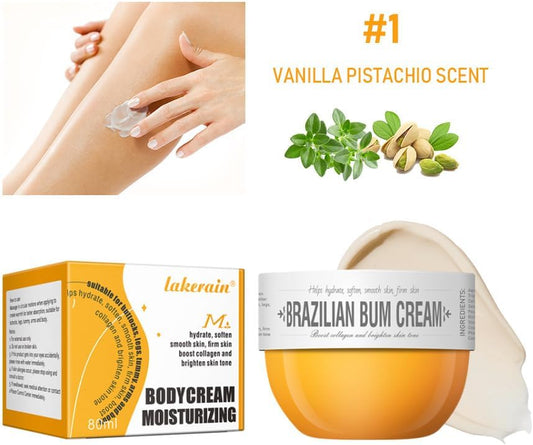 Bum Bum Cream, Moisturizing Body Cream Brighten Body Skin Repair, Smoothing Bum Cream, Lift, Firm, And Reduce Cellulite For A Beautiful Derriere, Long-Lasting Fragrance Bum Bum Cream 80Ml(#1)