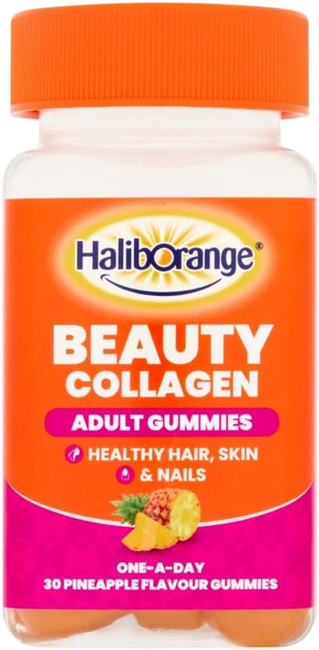 Haliborange Adult Beauty Collagen Gummies - 30 Pineapple Gummies : Amazon.co.uk: Health & Personal Care