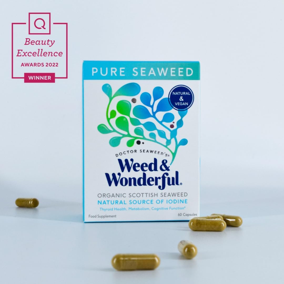 Doctor Seaweed | Pure Seaweed Capsules | 1 Months Supply | 100% Organi