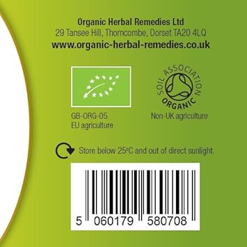 Organic Herbal Remedies 100 Ml Rosemary Tincture