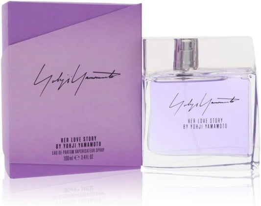 Yohji Yamamoto Yohji Yamamoto Her Love Story By Eau De Toilette Women 100 Ml/3.3 Fl. Oz Spray 2013 Year By Yohji Yamamoto