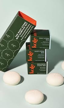 Kate Mcleod The Essential Collection Mini Sampler Set (Mini Sized Daily Stone, Sleep Stone, Grounding Stone) - Perfect For Discovery And Gifting : Beauty & Personal Care