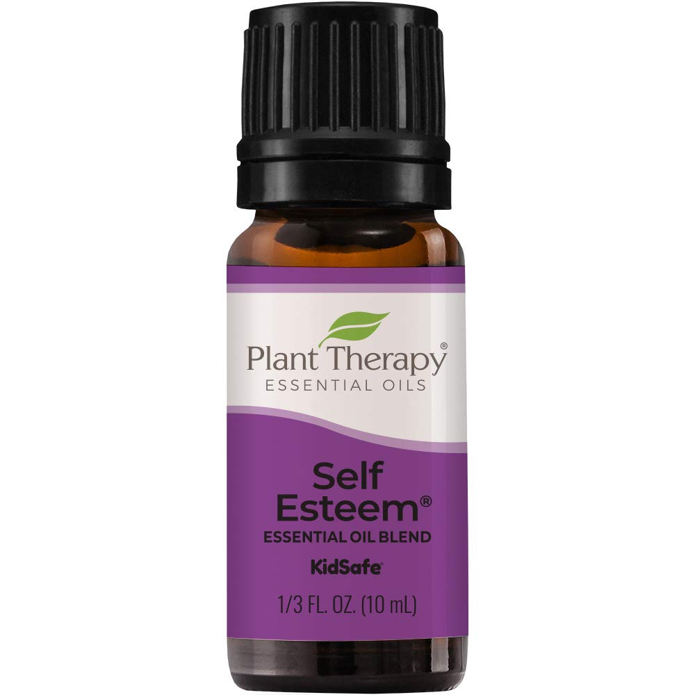 Plant Therapy Self Esteem Essential Oil Blend 10 Ml (1/3 Oz) 100% Pure, Undiluted, Therapeutic Grade