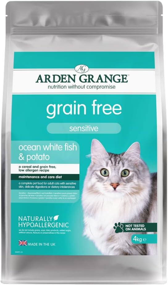 Arden Grange Sensitive, dry cat food for adult cats :Pet Supplies