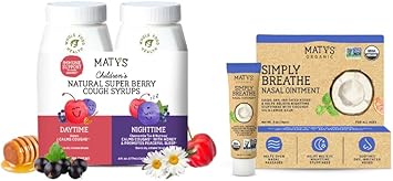 Matys Nasal Ointment Tube Plus Super Berry Kids Day & Night Cough Syrups