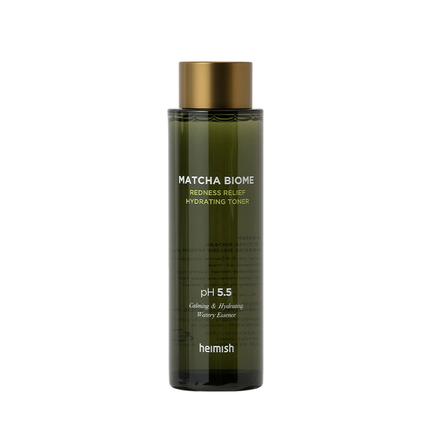 Heimish Matcha Biome Redness Relief Hydrating Toner 5.07 Fl.Oz / 150 Ml | Calming Skin Trouble And Reduce Redness | Relief Skin, Low Irritation, Brightening, Anti-Wrinkle, Low Ph, Water Essence Toner