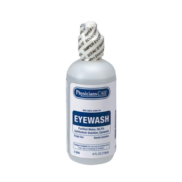 First Aid Only Smartcompliance Refill Eye Wash Solution, Sterile Isotonic Buffered Solution For Flushing & Irrigating Eyes, 4-Oz Bottle