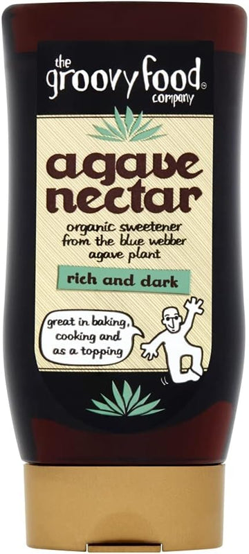 Groovy Foods Organic Rich And Dark Agave Nectar, 250 Ml