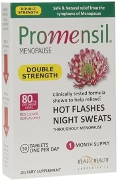 Promensil Natural Relief For Menopausal Symptoms, Tablets, 30 Ea By Promensil : Health & Household