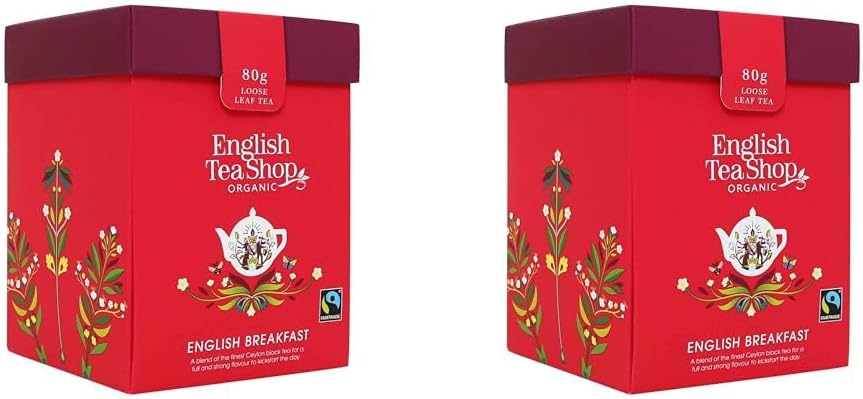 English Tea Shop Breakfast 80g Whole Leaf Tea,U060055 (Pack of 2) : Amazon.co.uk: Grocery