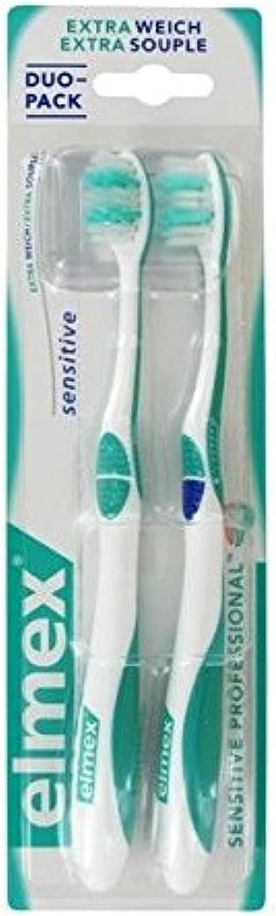 Elmex Sensitive Extrasoft Duo-Pack Toothbrushes