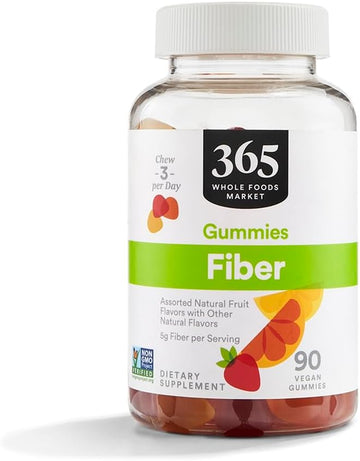 365 By Whole Foods Market, Fiber Gummy, 90 Count