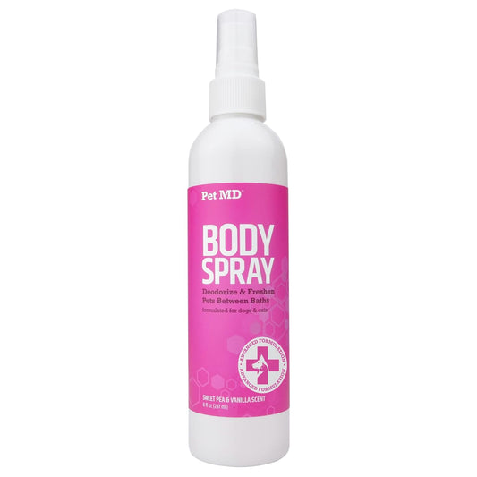 Pet Md Sweet Pea Vanilla Body Spray & Oatmeal + Aloe Shampoo