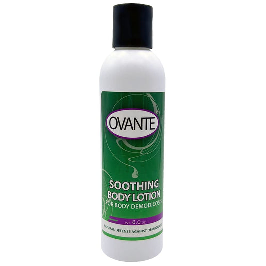 Demodex Mite Eliminating Body Lotion For Humans With Demodicosis - Soothe Dry Skin Irritation, Calming Face And Body Moisturizer For Fast Anti-Itch Relief Of Demodex Prone Skin - 6.0 Oz : Beauty & Personal Care