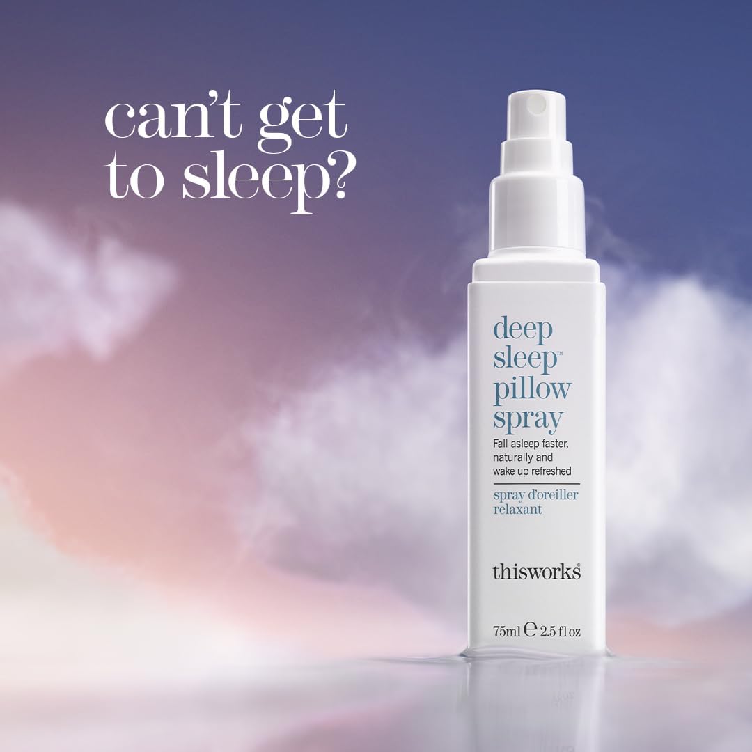 thisworks Deep Sleep Pillow Spray: Natural Sleep 75ml, 2.5 fl oz : Health & Household