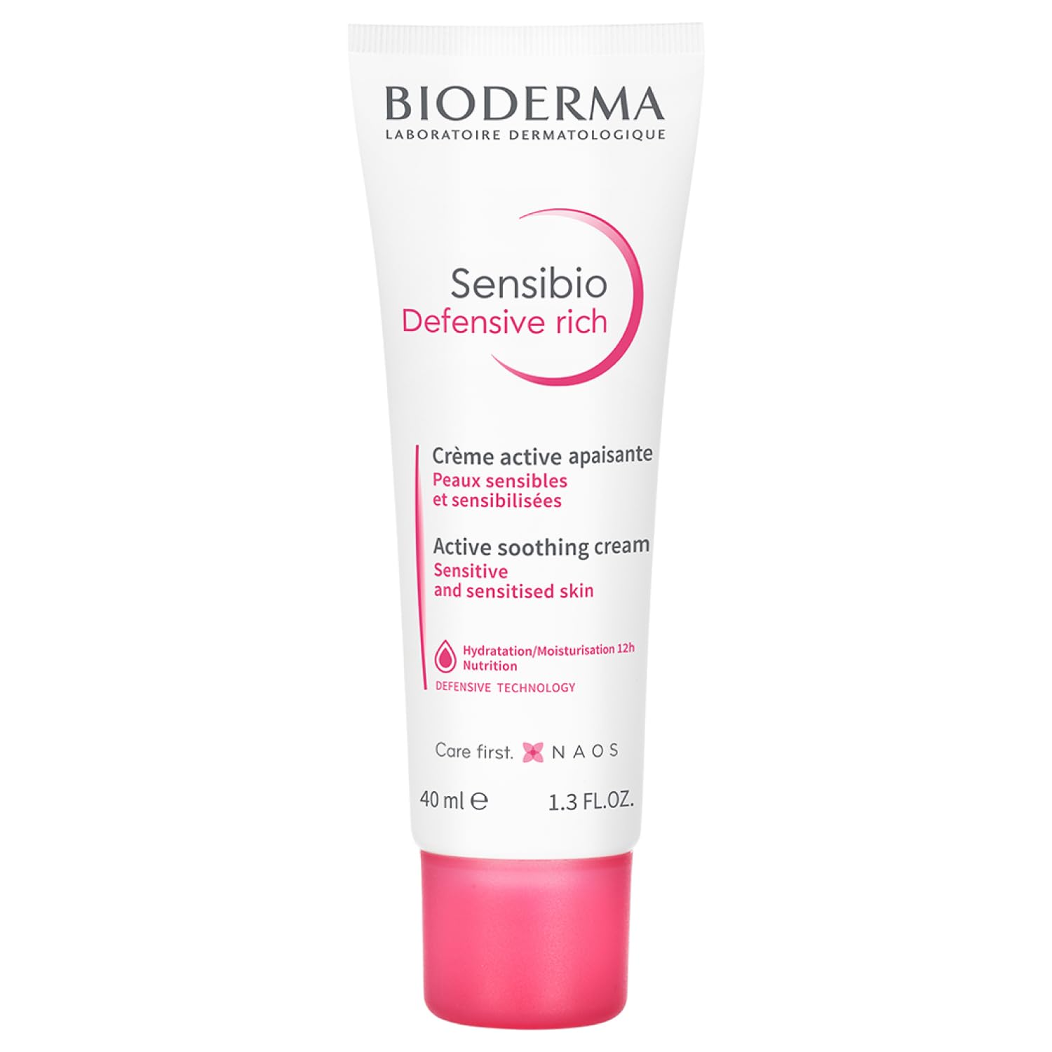 Bioderma SENSIBIO Defensive Rich- Active soothing cream for dry skin- Strengthens skin moisturizer barrier