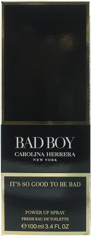 Carolina Herrera Bad Boy Power Up Spray Fresh Eau De Toilette 100Ml