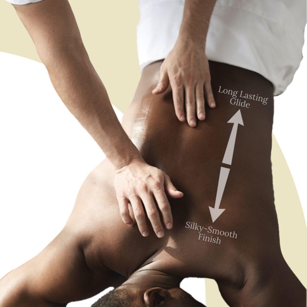 Bon Vital Complete Massage Creme, Premium Dual Use Cream For Hypoallergenic Professional Massages, Non Greasy Unscented Moisturizer Made With Marula, Olive, Avocado, & Jojoba Oil, 14 Oz. Jar : Health & Household