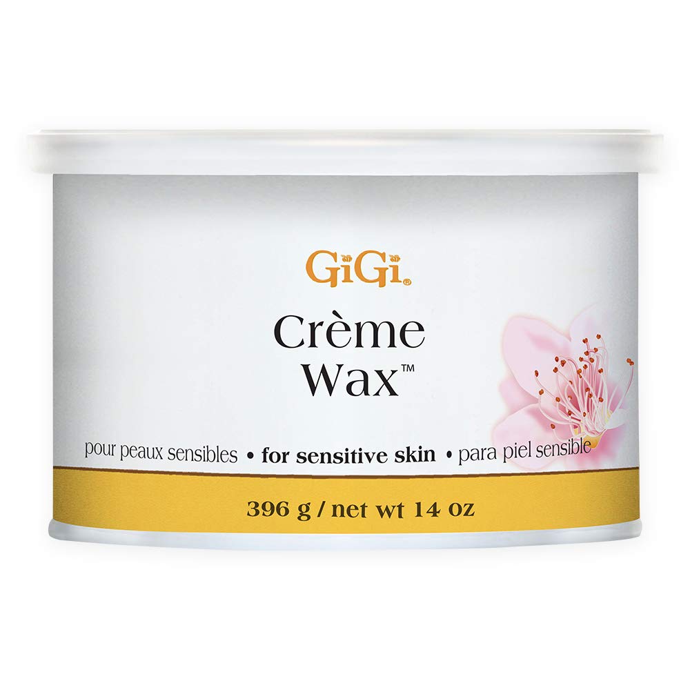 Gigi Creme Hair Removal Soft Wax, Gentle And Soothing Formula, Extra Sensitive Skin, 14 Oz, 1-Pc