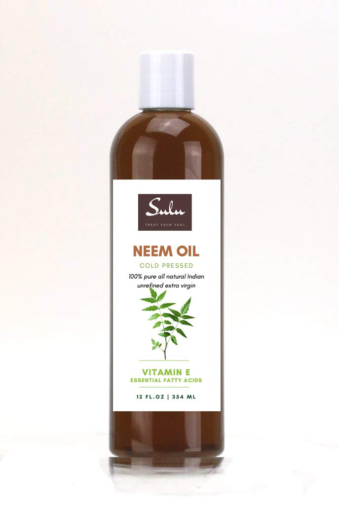 SULU ORGANICS 100% Pure Organic Unrefined Virgin Cold Pressed Neem Oil 4 lbs : Health & Household