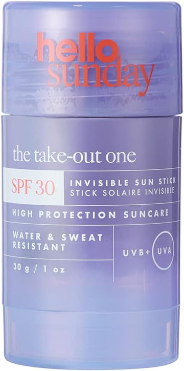 The Take-Out One Invisible Sun Stick Spf 30 Pa Plus By Hello Sunday For Women - 1 Oz Sunscreen