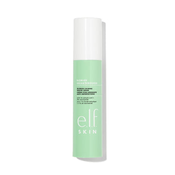 E.L.F. Skin Blemish Breakthrough Calming Water Cream, Lightweight Blemish-Fighting Face Moisturiser, Prevents New Blemishes & Calms Skin