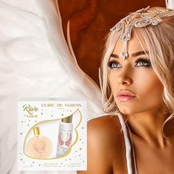 Ulric De Varens Udv Reve In Gold 3.4Oz + Deodorant Set : Beauty & Personal Care