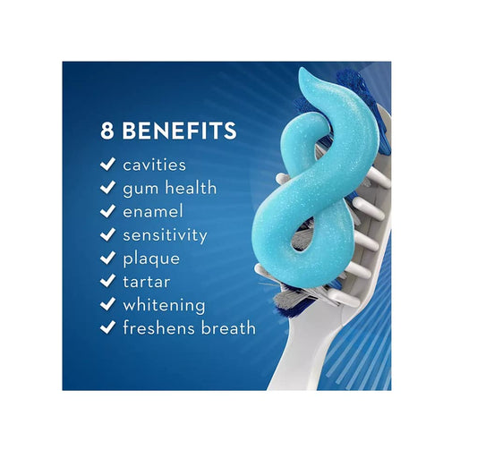 Crest Pro-Health Toothpaste, Advanced White For Teeth Whitening (5.8 Oz., 5 Pk.)