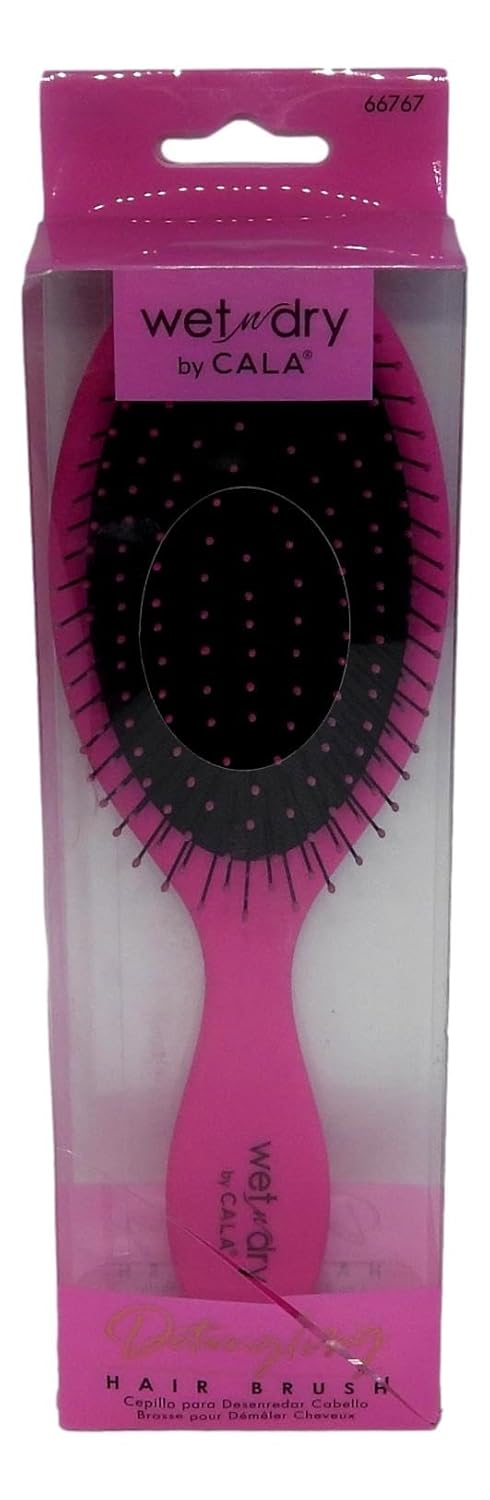 Cala Wet-N-Dry Fuchsia Hair Brush