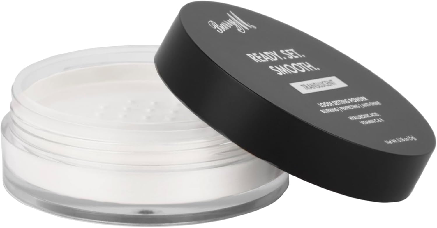 Barry M Ready, Set, Smooth Loose Setting Powder, Shade Banana | Smooth, Lightweight, Beige Powder