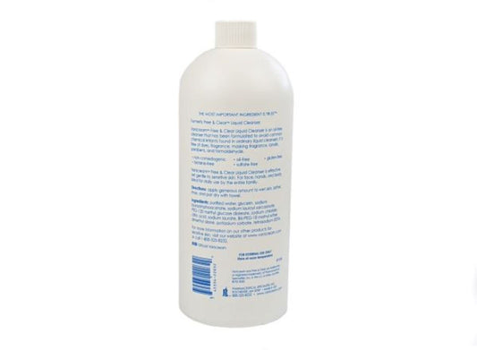 Vanicream Liquid Cleanser - 32 Fl Oz - Free of Dyes, Fragrance, Lanolins, Parabens and Formaldehyde Releasers, 32 Fl Oz