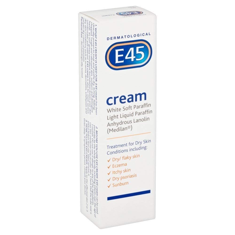 4 X E45 CREAM TUBE - 50 G by E45 : Amazon.co.uk: Books