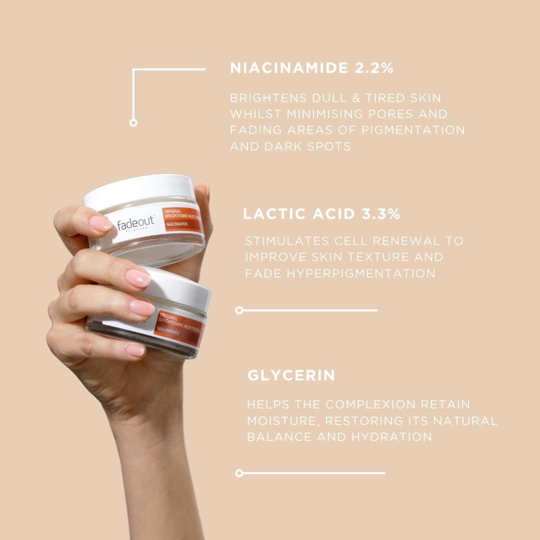 Fade Out Original Even Skin Tone Moisturiser with SPF15 - Clinically Proven Face Cream to Brighten and Even Skin tone in 4 weeks : Amazon.co.uk: Beauty
