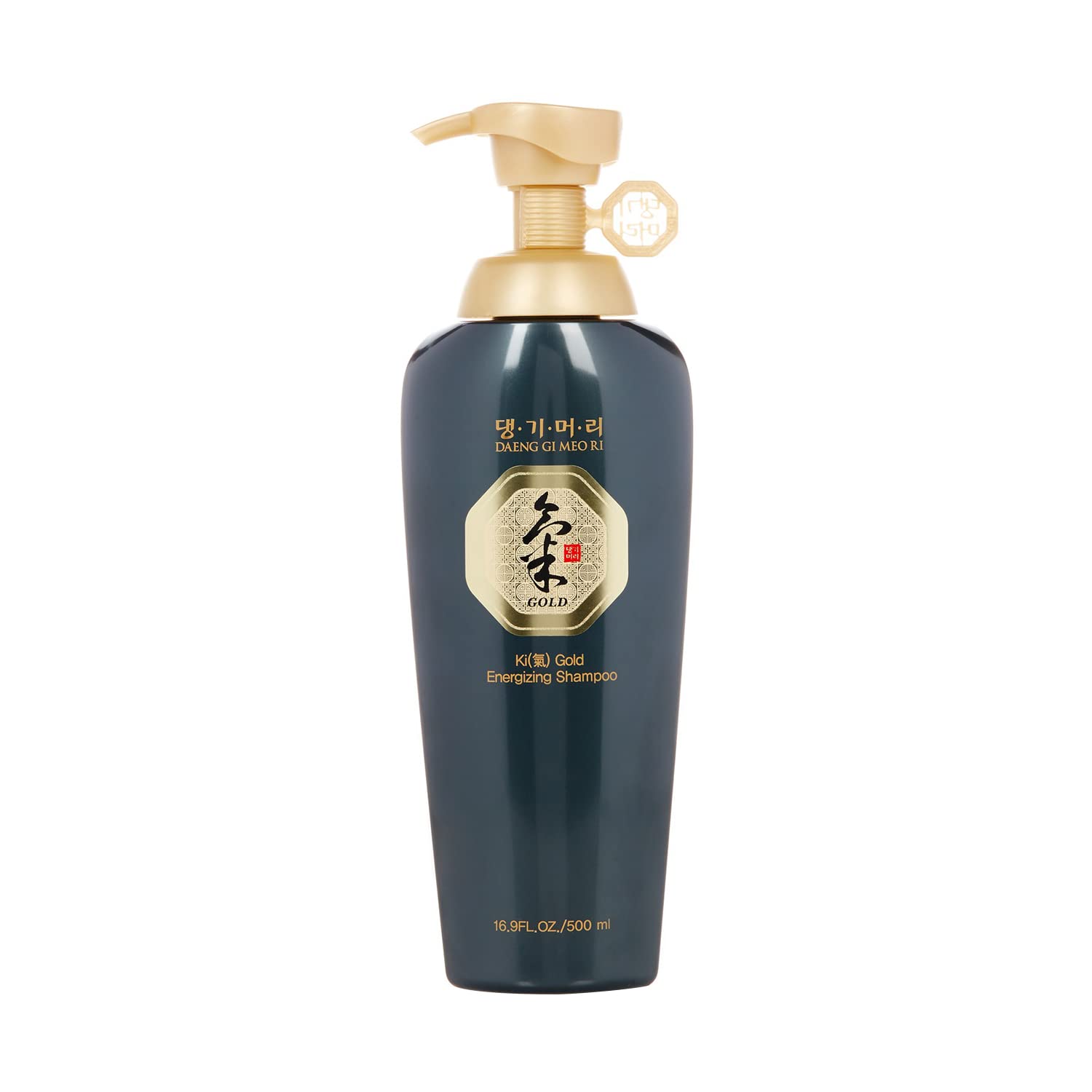 Daeng Gi Meo Ri- Ki Gold Energizing Shampoo, Good For Hair Loss, Restores Maximal Moisture Level, Gray Hair Prevention, 16.9Fl Oz