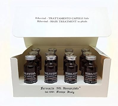 Keratin And Placenta Hair Treatment (Fials) - Farmacia Ss. Annunziata Dal 1561 Florence