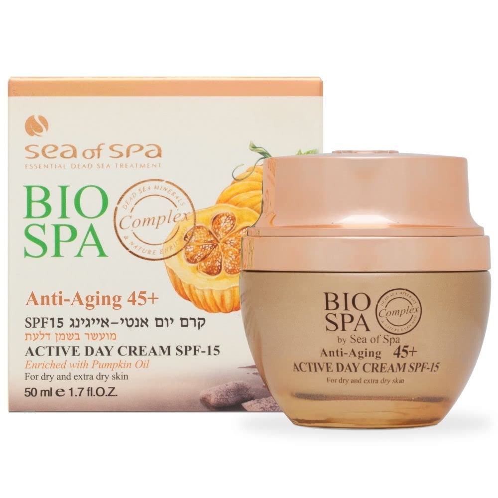 Bio Spa Active Day Cream Spf-15, Anti Aging 45+