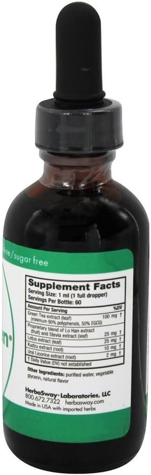 Herbasway Laboratories Herbagreen Tea Original - 2 Fl Oz : Health & Household