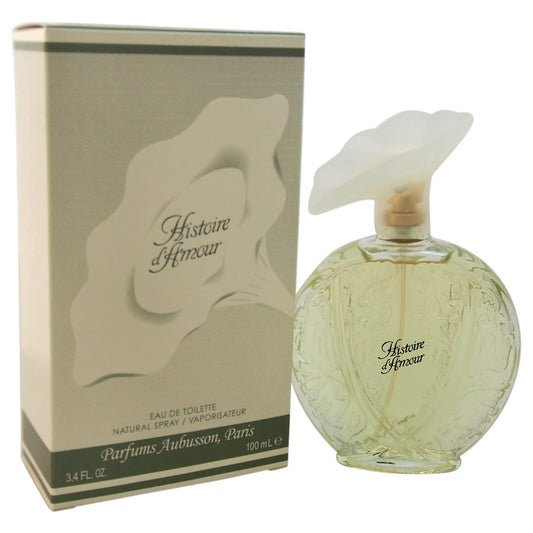 Histoire D'Amour By Perfums Aubusson Edt Spray 3.3 Oz : Beauty & Personal Care