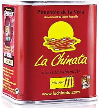 Hot Smoked Paprika Powder 70G. La Chinata. 30Un