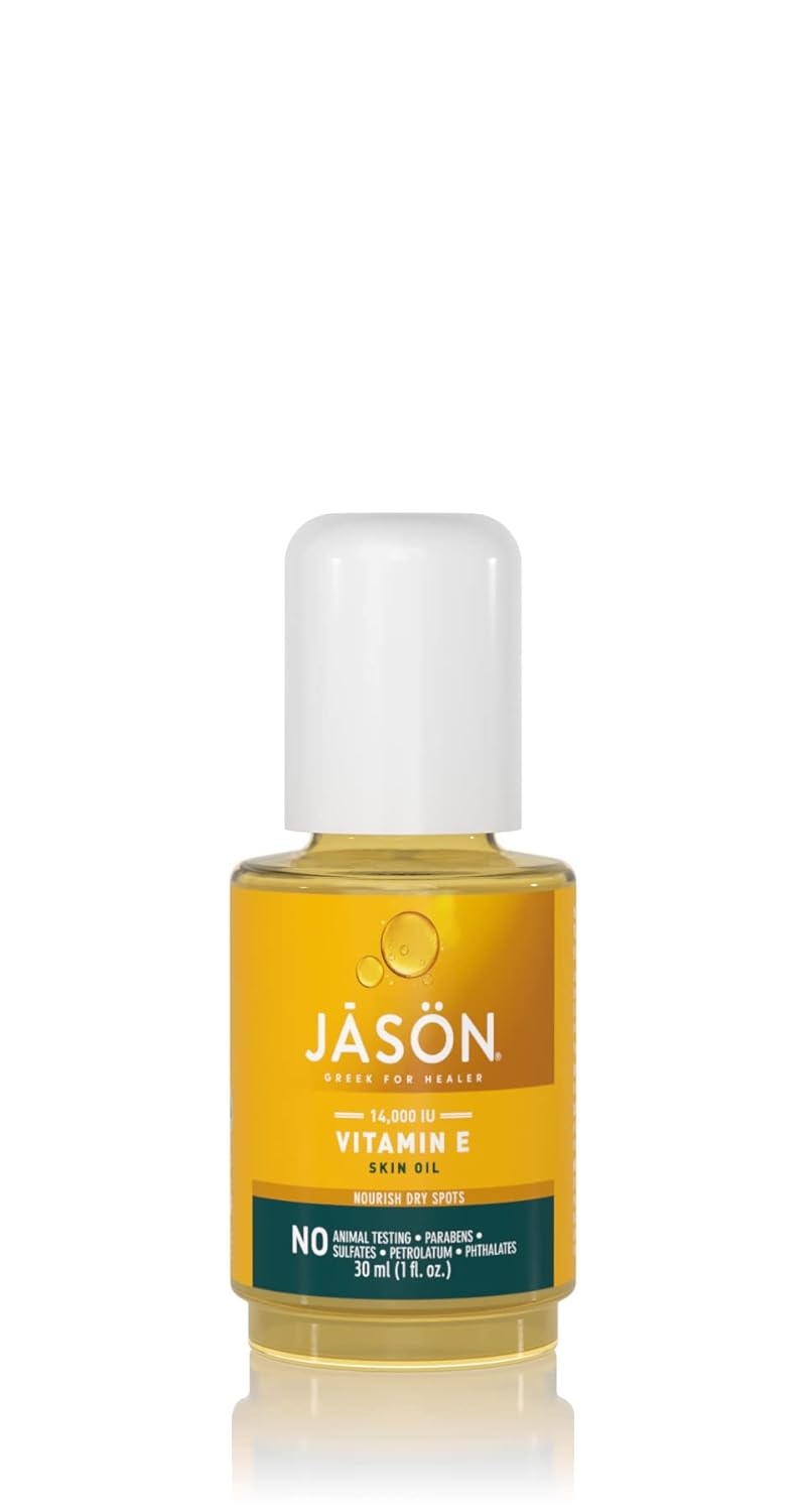 Jason Skin Oil, Vitamin E 14,000 IU, Lipid Treatment, 1 Oz