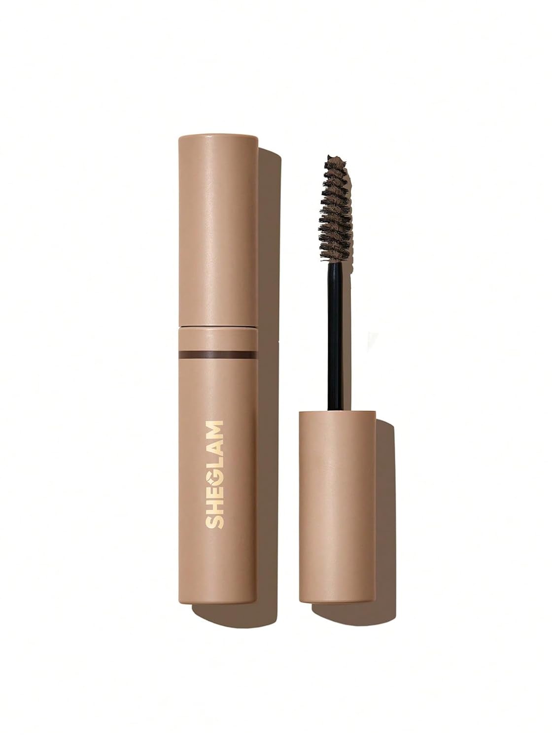 Sheglam Waterproof Eyebrow Cream Gel Long Lasting Highly Pigmented Shaping Filling Eye Brow Balm With Small Brush - Dark Brown