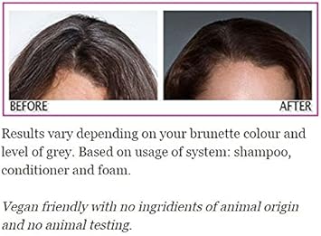 Multiple John Frieda Defy Grey Colour Blending Shampoo (250 Ml) And Defy Grey Colour Blending Conditioner (250 Ml) To Blend The First Grey Hairs In Brown Hair