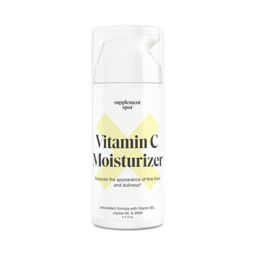 Antioxidant C Moisturizer - Revitalizing Vitamin Lotion W/Vitamin E Oil & Jojoba Oil – Vitamin Face Moisturizer For Fine Lines & Wrinkles - Suitable For All Skin Types