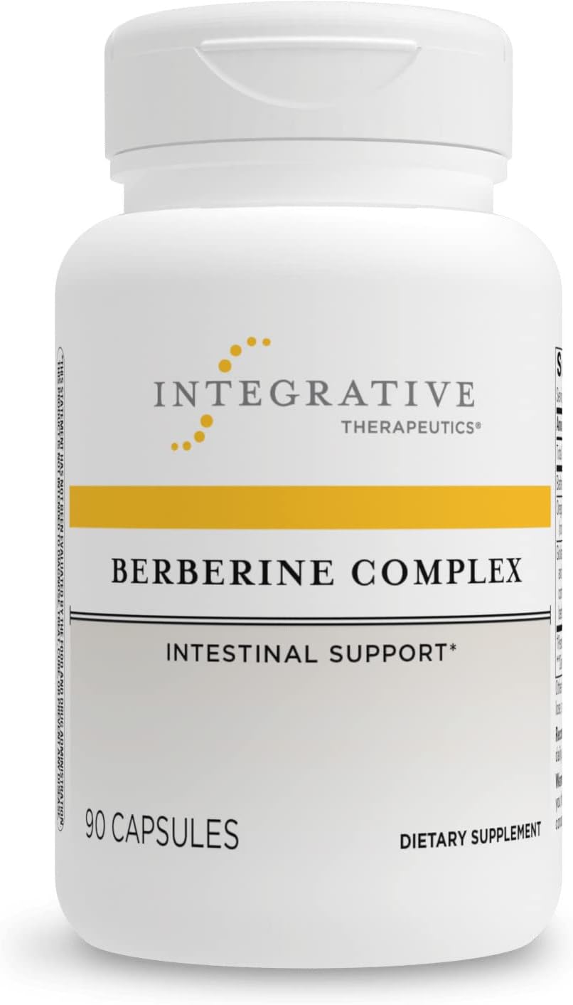 Integrative Therapeutics - Berberine Complex - Berberine Supplement With Oregon Grape And Goldenseal Root Extract - Vegan Supplement - 90 Capsules