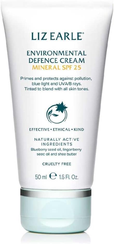 Liz Earle Environmental Defence Cream Mineral Spf 25 50Ml, 50 G (Pack Of 1)